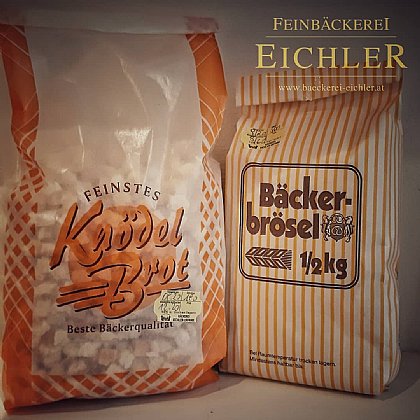 Knödelbrot und Brösel aus eigener Produktion