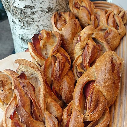 Handgemachte Speckstangen