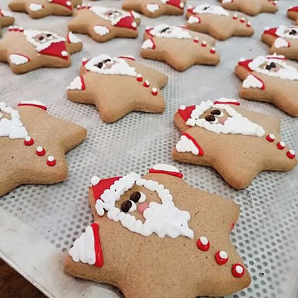 Nikolo-Sternlebkuchen